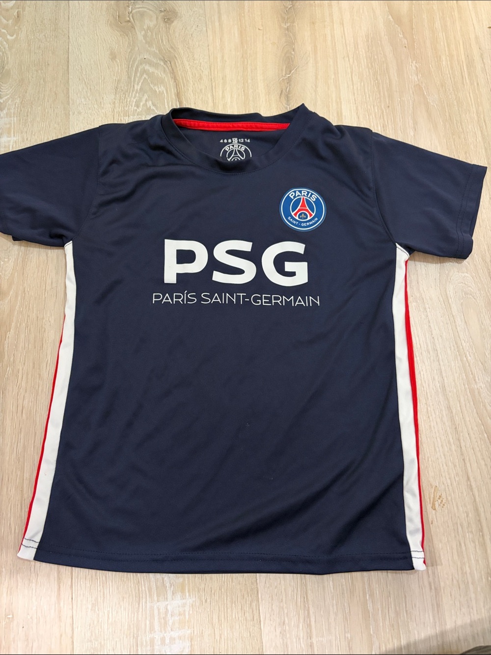 Kids' Navy Mbappe Paris Saint-Germain Short Sleeve soccer Jersey